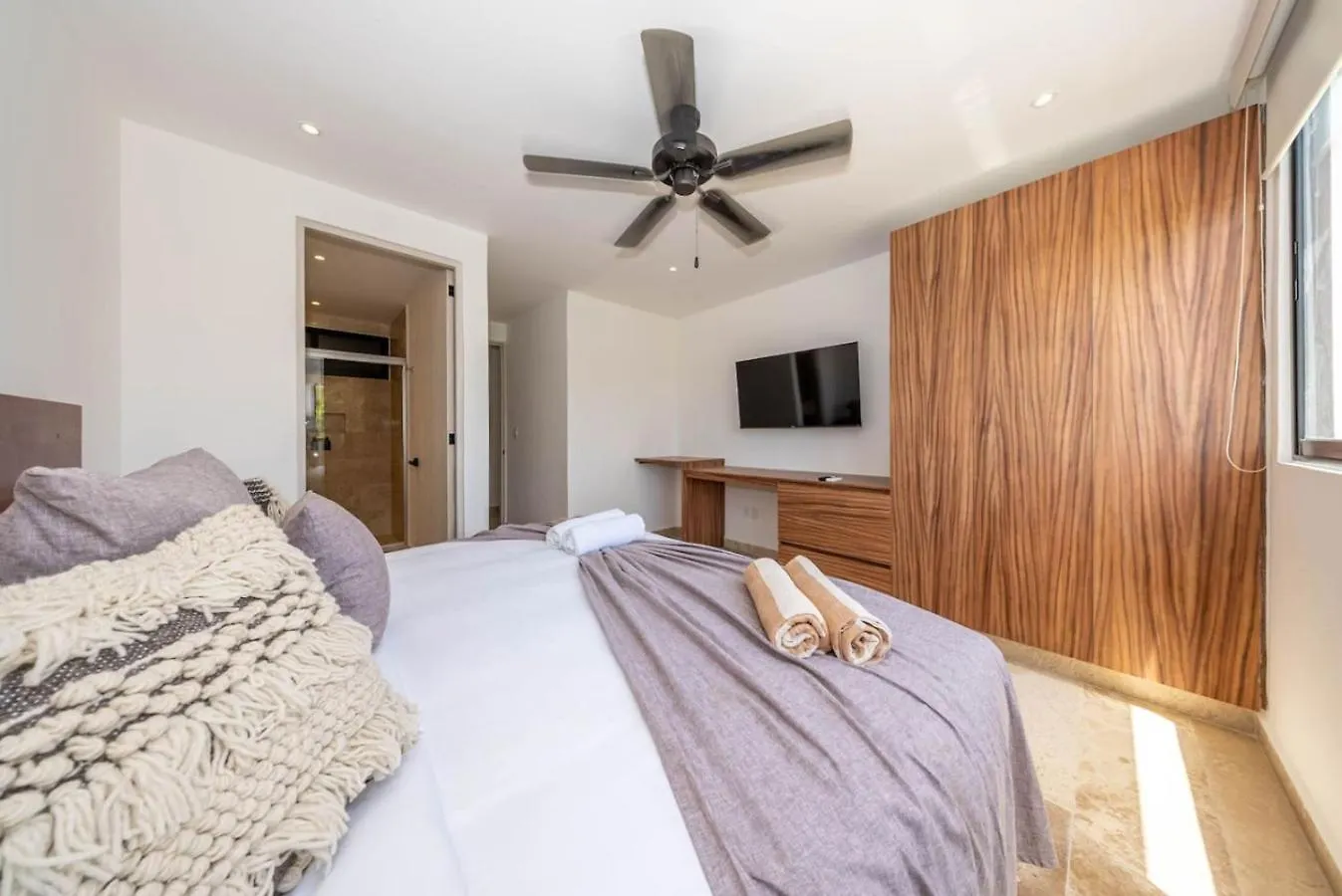 Lux 2 Bd W Balcony, Rooftop Pool In Aldea Zama Тулум Дом отдыха